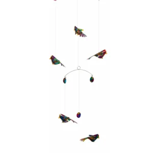 Bandada de 6 pajaritos sencillos