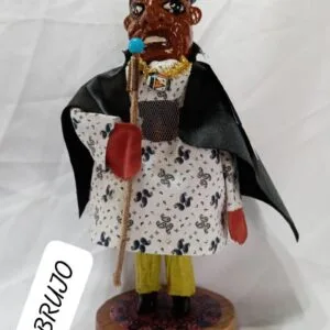 El Brujo mascarada tradicional costarricense (Mantudo)
