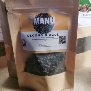 Té Oolong o azúl paquete